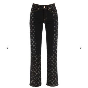 Marine Serre Moon Printed Jeans